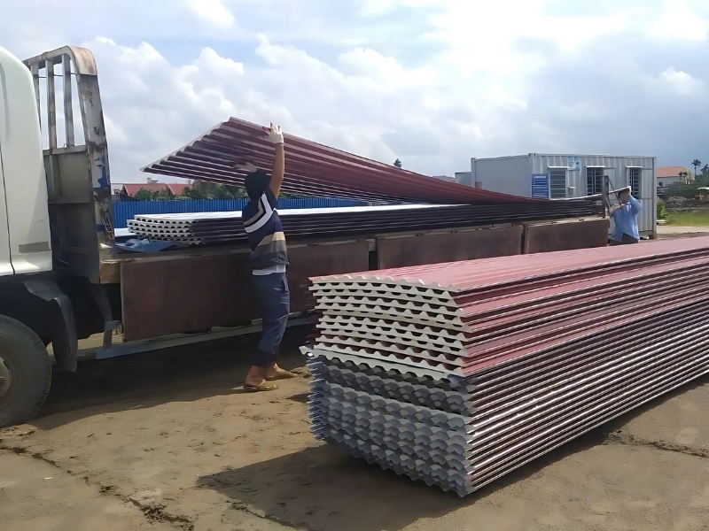 Tôn xốp mát chống nóng hiệu quả tại Hải Phòng