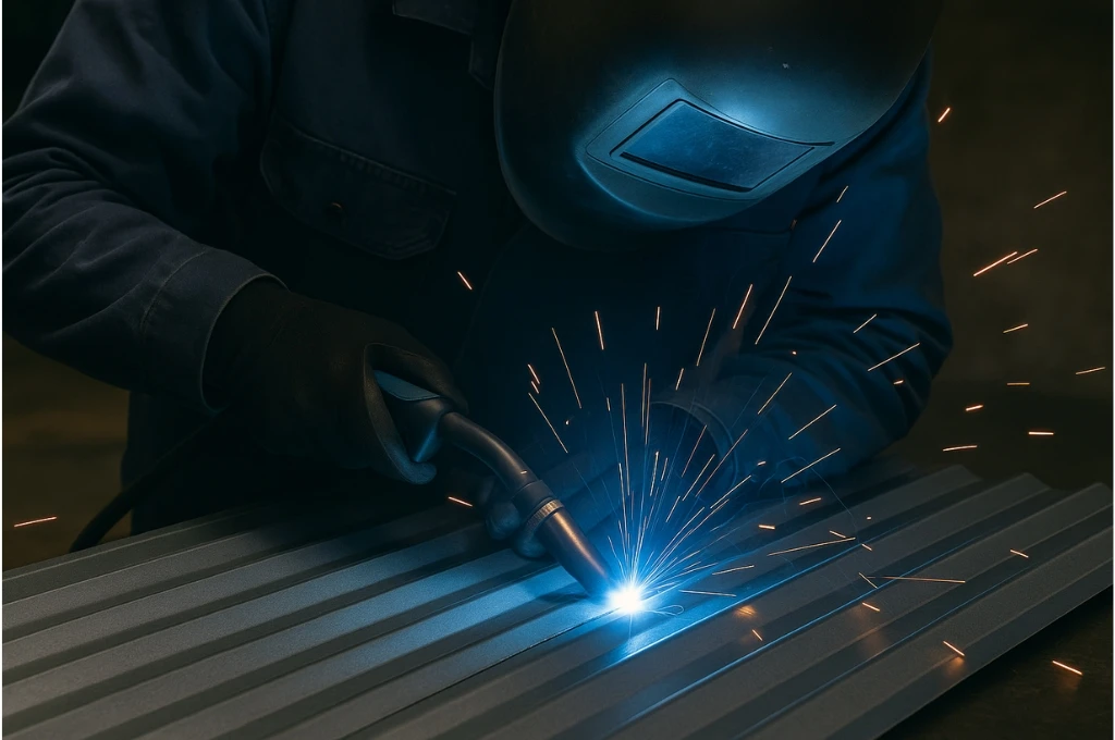 Thách thức kỹ thuật hàn tôn mỏng dễ cong vênh cháy thủng.