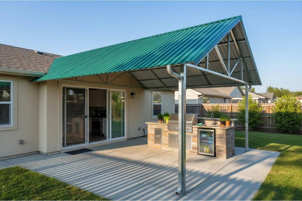 Mái tôn 1 lớp Ninh Bình – đẹp, bền, giá rẻ, dễ thi công